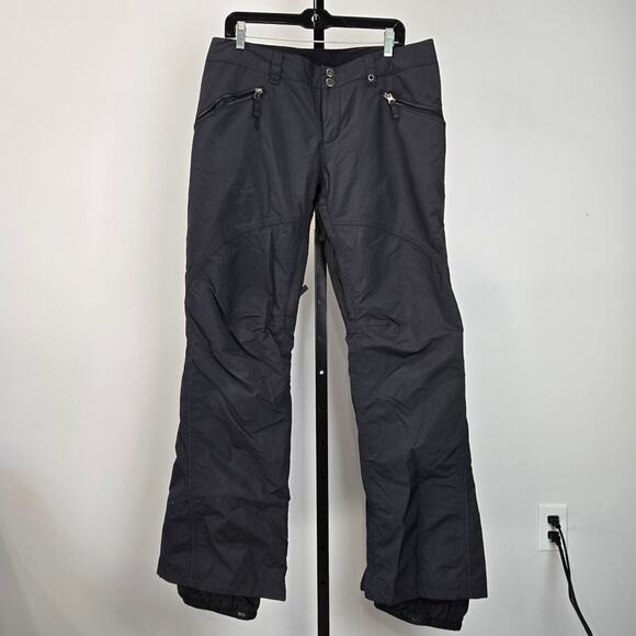 Burton Society Snowboarding Pants Womens Black Dry Ride Large Utility Outdoors - Picture 1 of 7